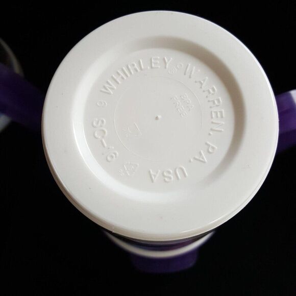 Disney Parks Minnie & Mickey Whirley Disney Parks 7" Refillable Purple Mug Cup - Picture 10 of 10